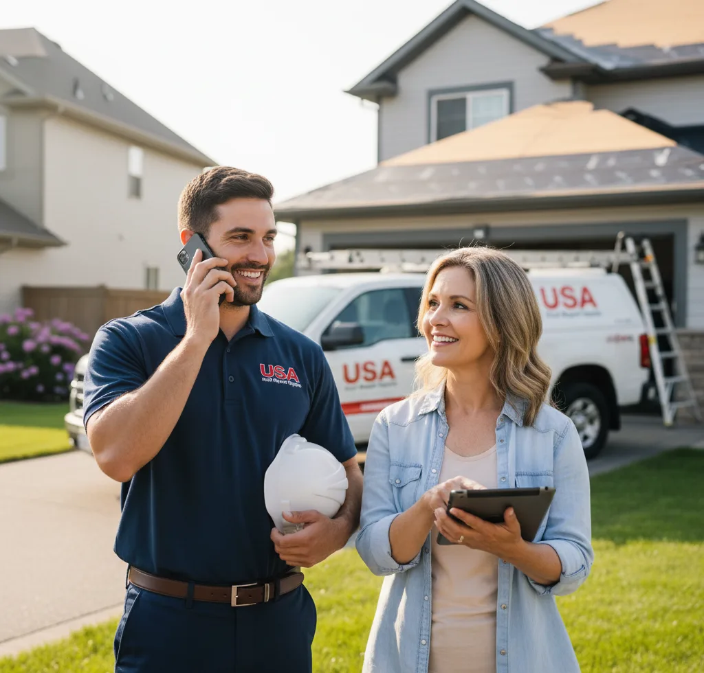USA Roof Repair Experts customer support in Ridley Park